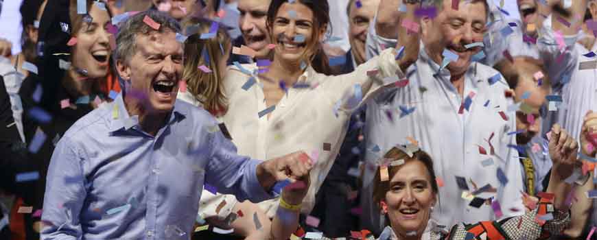 Increíble, pero real Mauricio Macri Presidente de la Argentina