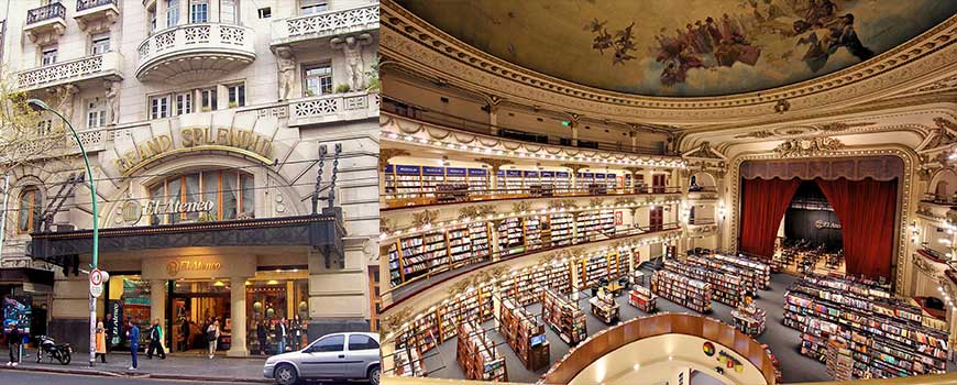 El Ateneo Grand Splendid la librería más linda del mundo
